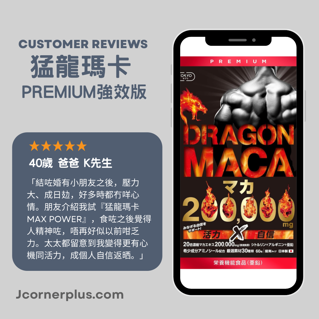 猛龍瑪卡🇯🇵Premium Max Power 強效版
