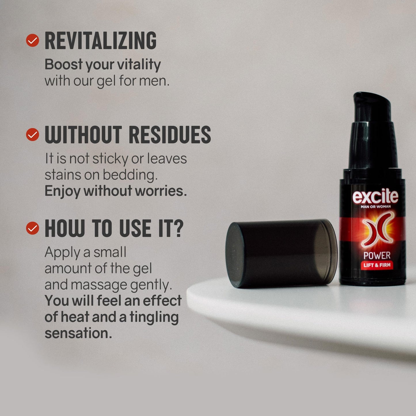 強效必買🔥熱賣 Excite Power 男士JJ活力霜 西班牙🇪🇸製造