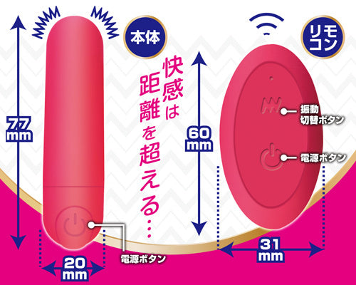 《店主推介》日本Remote in 遙控震蛋套裝(連粉紅色內褲)