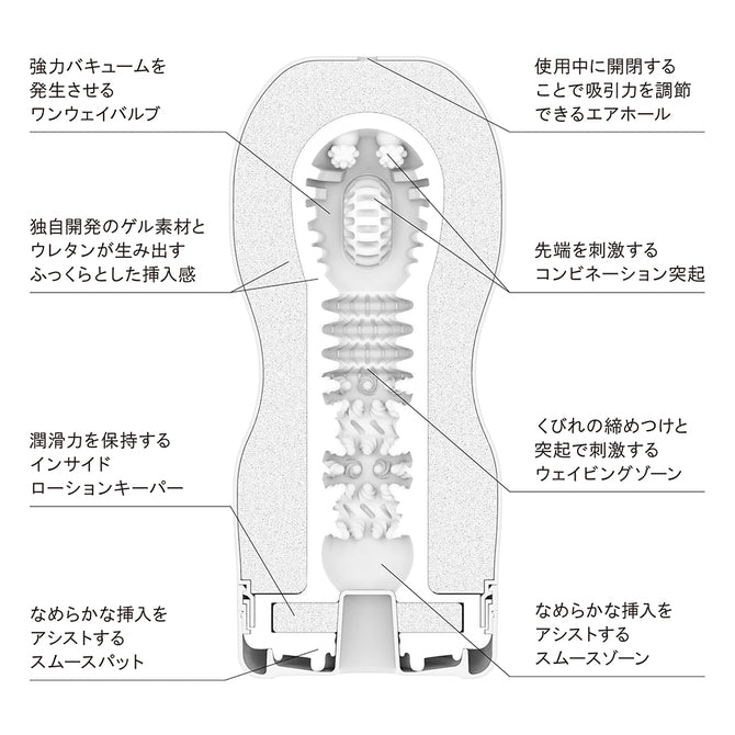 TENGA extra cool 真空一次性飛機杯