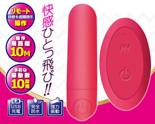 《店主推介》日本Remote in 遙控震蛋套裝(連粉紅色內褲)