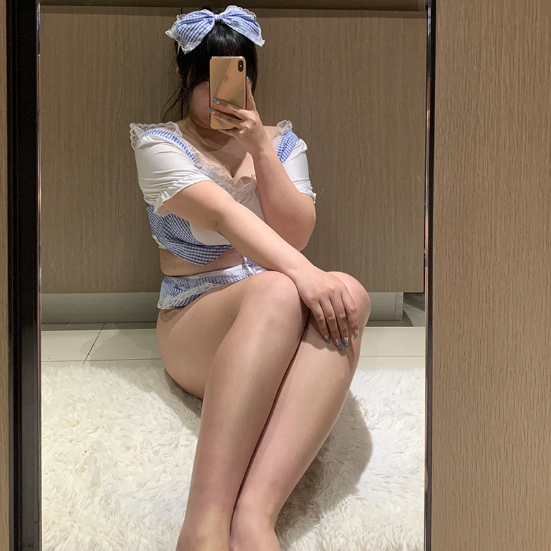 (預訂) 加大碼甜美女僕裝M-2XL