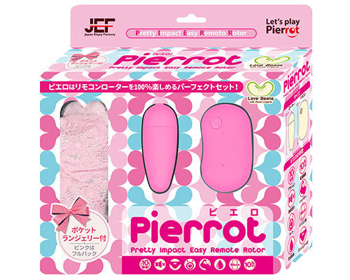 Pierrot 日本無線震蛋 含粉色內褲