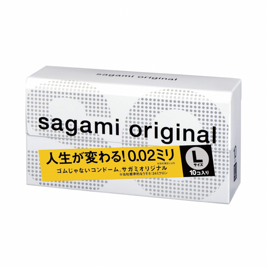 Sagami相模原創0.02超薄PU大碼58mm安全套 10片裝