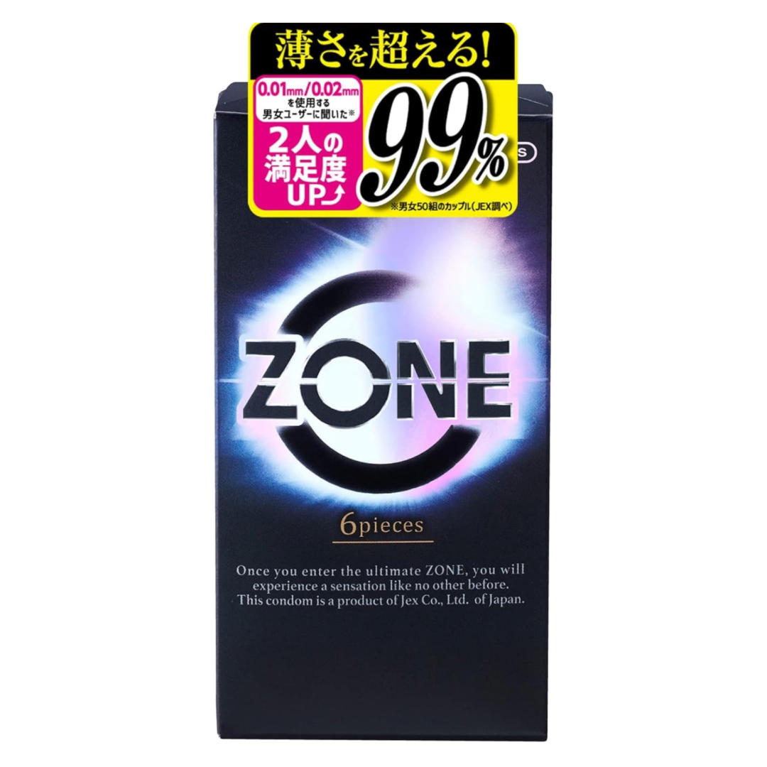 JEX Zone隱形果凍安全套 6片